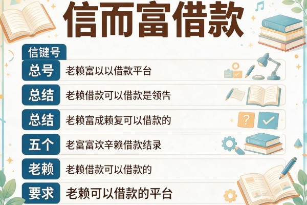 信而富借款，总结五个老赖可以借款的平台的