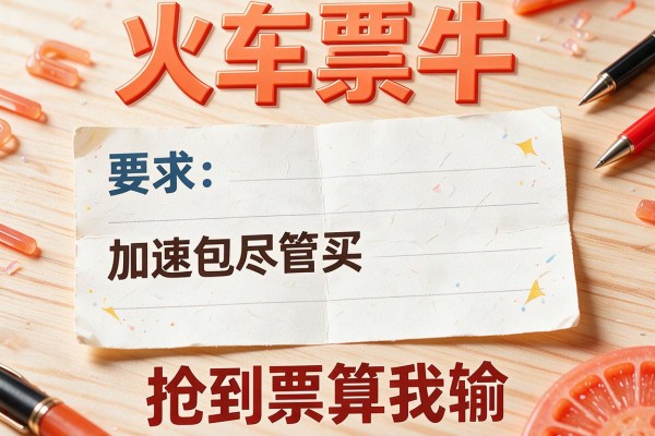 火车票黄牛：加速包尽管买，抢到票算我输