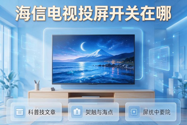 海信电视投屏开关在哪？