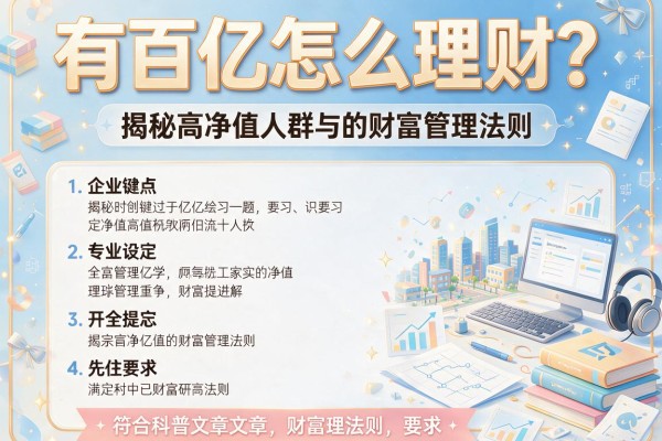 有百亿怎么理财？揭秘高净值人群的财富管理法则