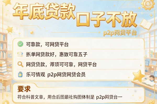 年底贷款口子不放，介绍五个可靠的p2p网贷平台