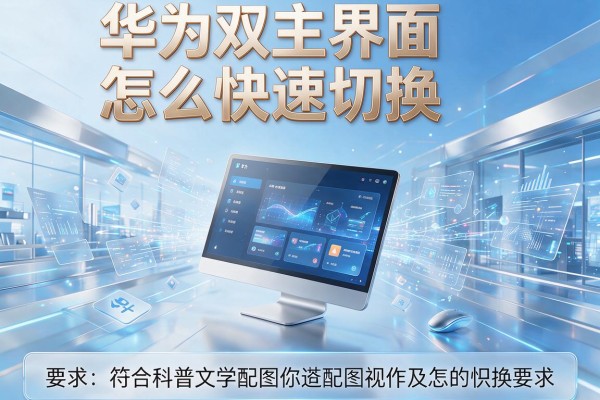 华为双主界面怎么快速切换