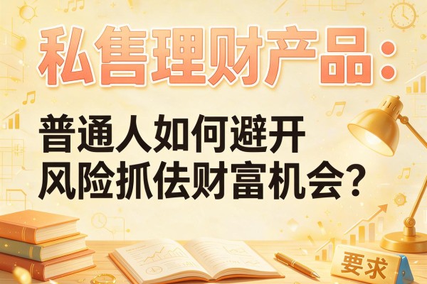 私售理财产品：普通人如何避开风险抓住财富机会？
