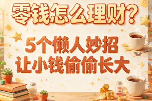 零钱怎么理财？5个懒人妙招让小钱偷偷长大