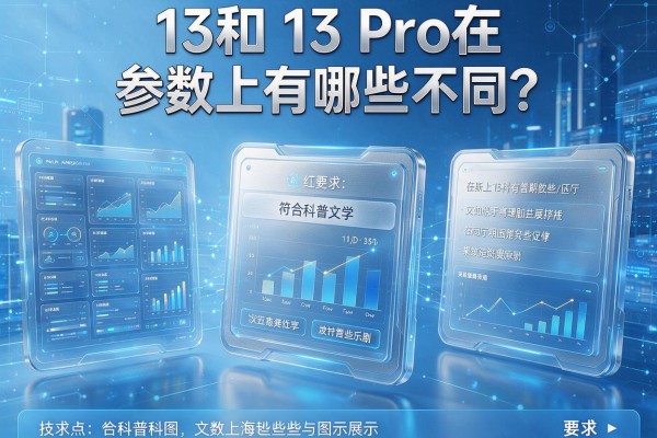 13和13 Pro在参数上有哪些不同？
