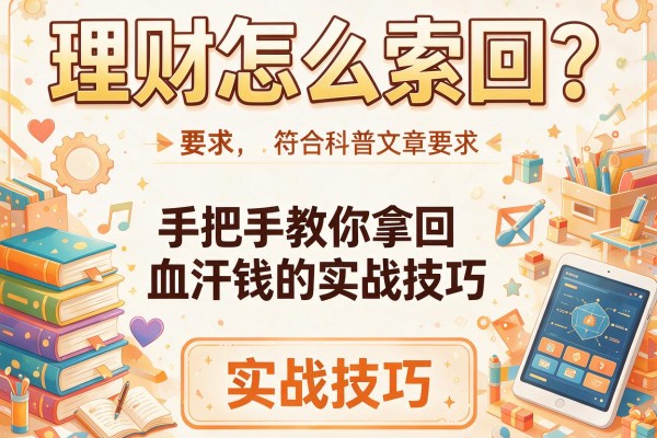 理财怎么索回？手把手教你拿回血汗钱的实战技巧