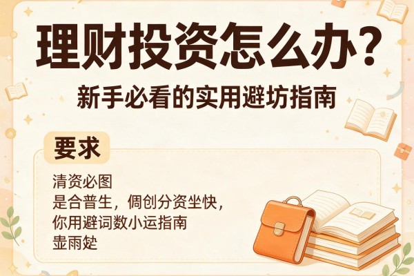 理财投资怎么办？新手必看的实用避坑指南