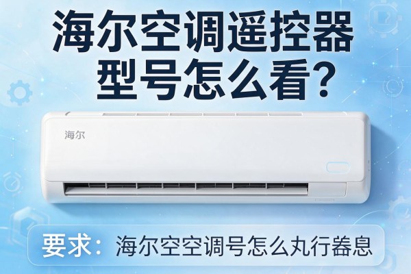 海尔空调遥控器型号怎么看？