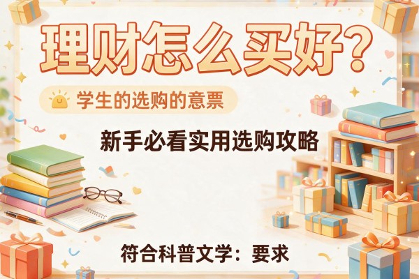 理财怎么买好？新手必看的实用选购攻略