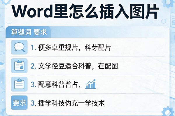 Word里怎么插入图片？