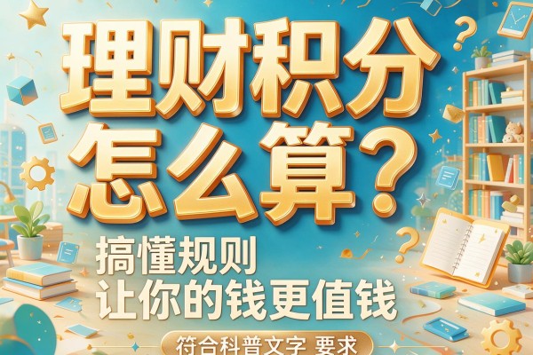 理财积分怎么算？搞懂规则让你的钱更值钱