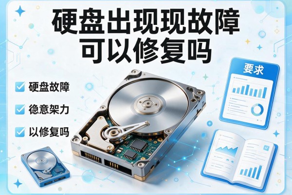 硬盘出现故障可以修复吗