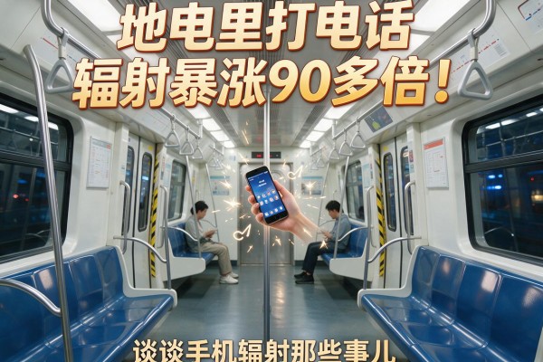 地铁里打电话辐射暴涨90多倍！谈谈手机辐射那些事儿