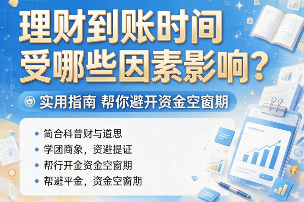 理财到账时间受哪些因素影响？实用指南帮你避开资金空窗期