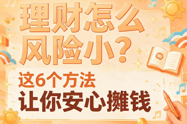 理财怎么风险小？这6个方法让你安心攒钱
