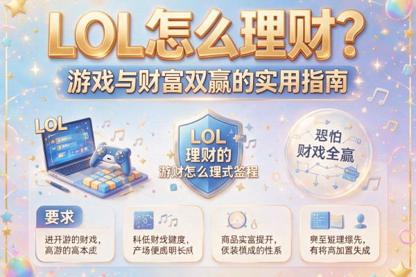 LOL怎么理财？游戏与财富双赢的实用指南