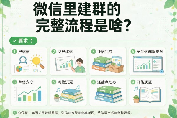 微信里建群的完整流程是啥？