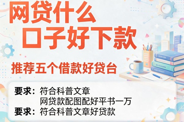 网贷什么口子好下款，推荐五个借款平台好贷款