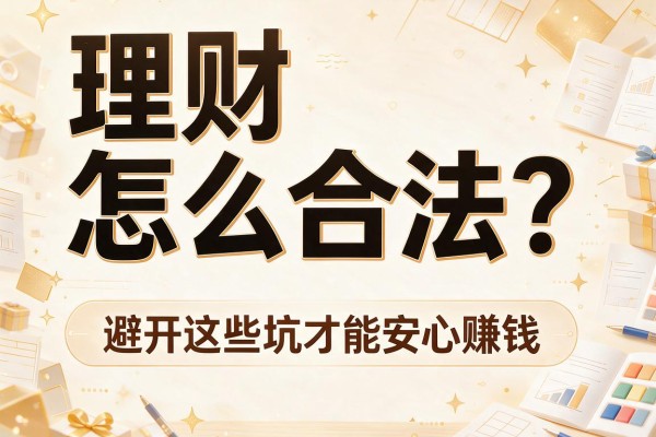 理财怎么合法？避开这些坑才能安心赚钱