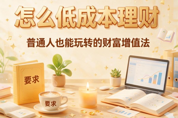 怎么低成本理财：普通人也能玩转的财富增值法
