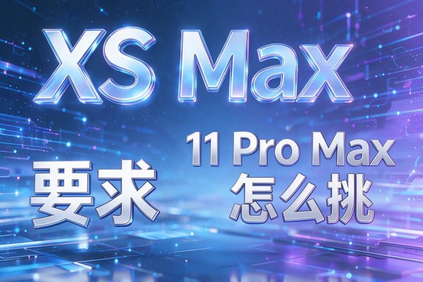 XS Max和11 Pro Max该怎么挑
