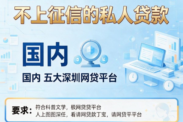 不上征信的私人贷款，国内五大深圳网贷平台