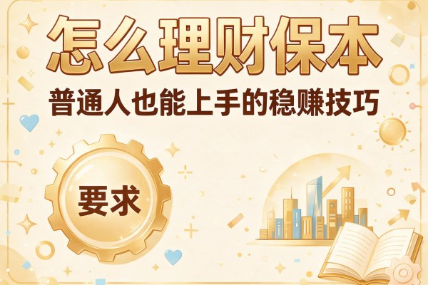 怎么理财保本：普通人也能上手的稳赚技巧