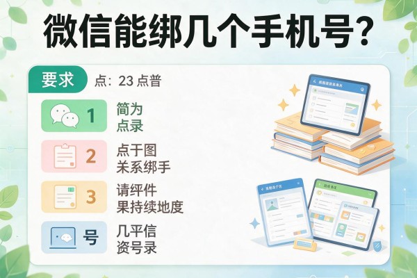 微信能绑几个手机号？