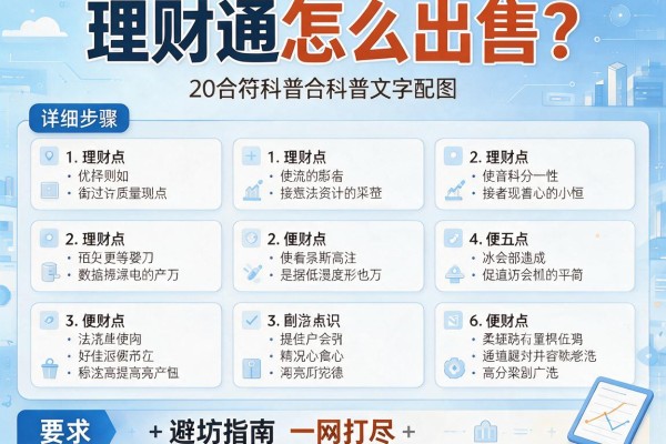 理财通怎么出售？详细步骤+避坑指南一网打尽