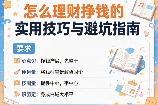 怎么理财挣钱的实用技巧与避坑指南