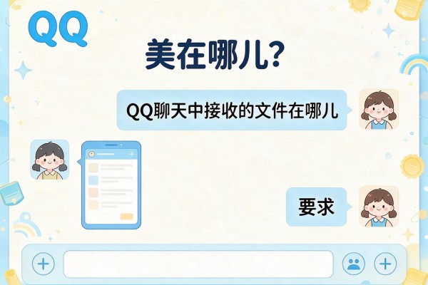 QQ聊天中接收的文件在哪儿？