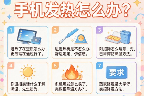 手机发热怎么办？7招降温方法