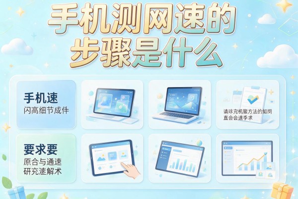 手机测网速的步骤是什么？