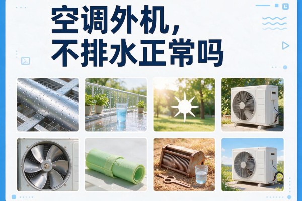 空调外机不排水正常吗？