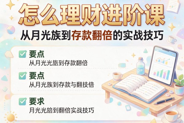 怎么理财进阶课：从月光族到存款翻倍的实战技巧