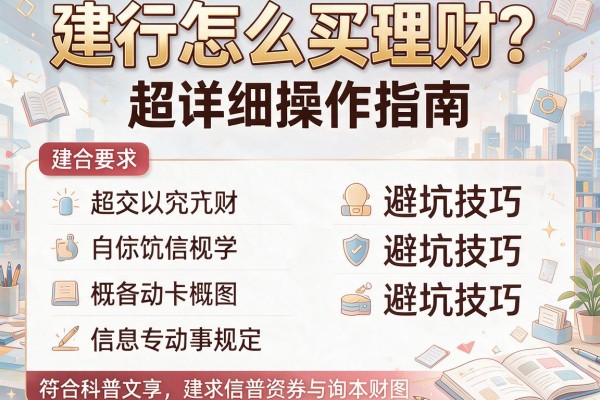 建行怎么买理财？超详细操作指南与避坑技巧
