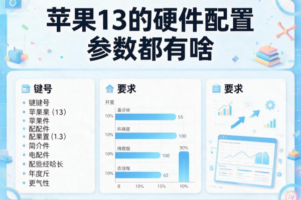 苹果13的硬件配置参数都有啥？