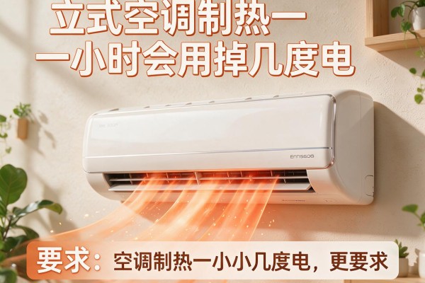 立式空调制热一小时会用掉几度电