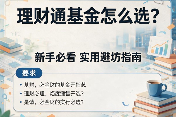理财通基金怎么选？新手必看的实用避坑指南