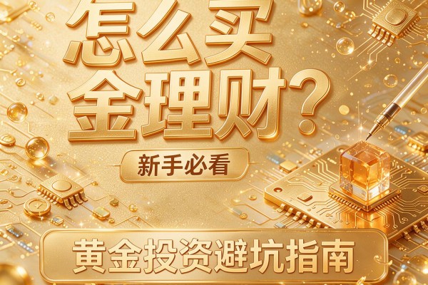 怎么买金理财？新手必看的黄金投资避坑指南