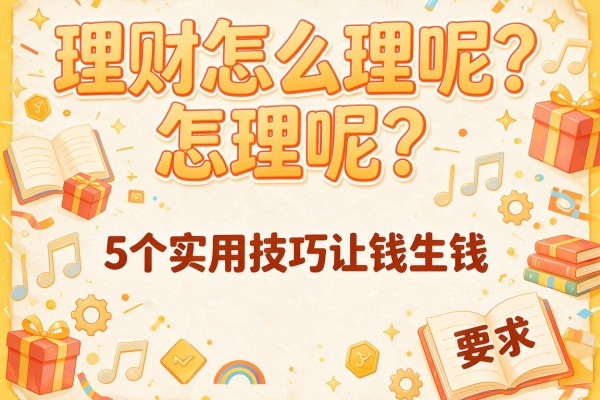 理财怎么理呢？5个实用技巧让钱生钱