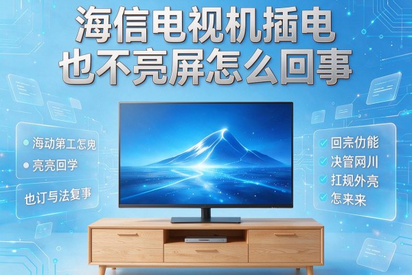 海信电视机插电也不亮屏怎么回事？