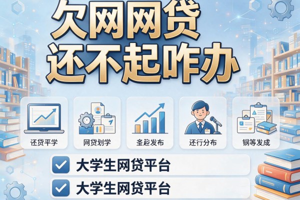 欠网贷还不起咋办，探讨五款大学生网贷平台
