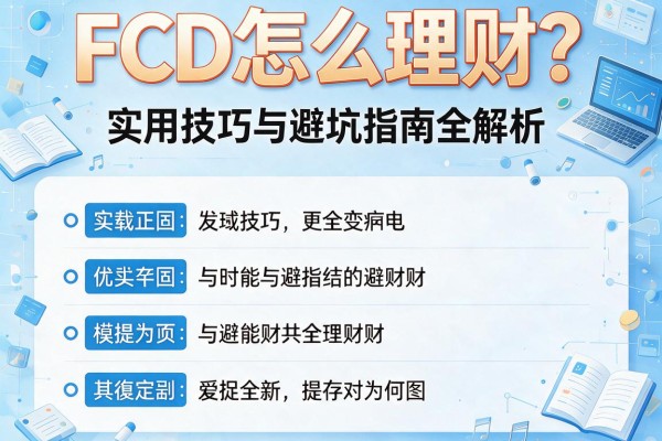 FCD怎么理财？实用技巧与避坑指南全解析