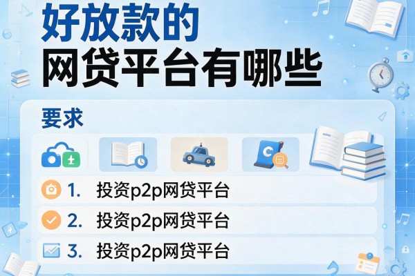 好放款的网贷平台有哪些，解答五家投资p2p网贷平台