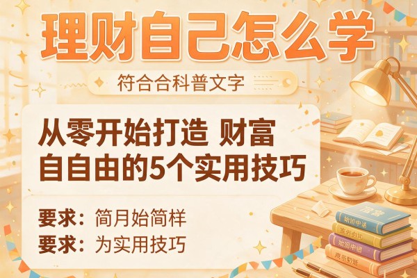 理财自己怎么学：从零开始打造财富自由的5个实用技巧