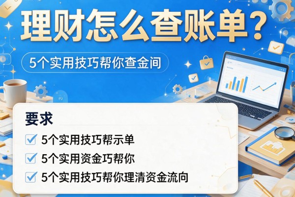 理财怎么查账单？5个实用技巧帮你理清资金流向