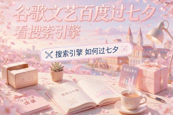 谷歌文艺百度商业 看搜索引擎如何过七夕