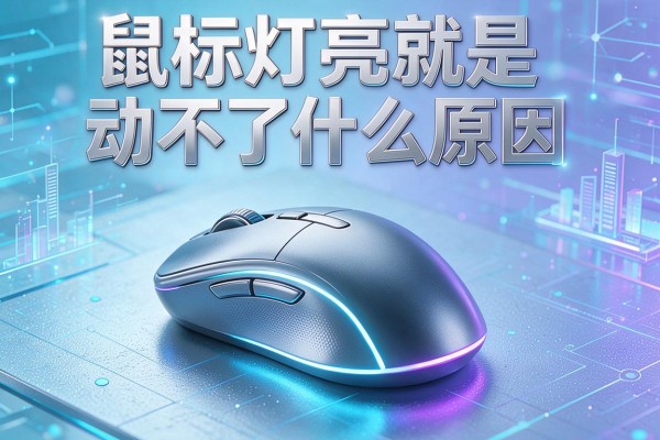 鼠标灯亮就是动不了什么原因