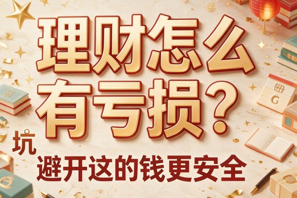 理财怎么有亏损？避开这些坑让你的钱更安全